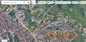 Plac u novom stambenom bloku - Mali Mokri Lug